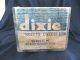 Vtg.  Dixie Process Cheese Wooden Box Chicago Ill.  Brick Blended American Htf? Boxes photo 3