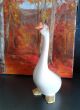 Vintage Hungarian Hollohaza Goose Art Deco Style Figurine Figurines photo 1