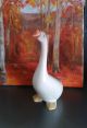 Vintage Hungarian Hollohaza Goose Art Deco Style Figurine Figurines photo 6