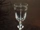 Antique Signed Cut Crystal Cordial By Hawkes/facet/art Glass/elegant/mint Cond Stemware photo 1