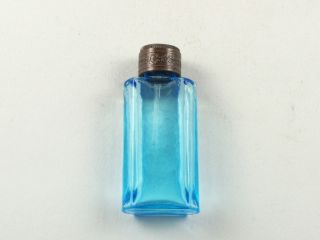 Vintage Miniature Glass Bottle For Perfume photo