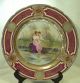 Royal Vienna Porcelain Art Plate Marked L.  S.  & Sons Austria & Signed W.  Grosch Plates & Chargers photo 4
