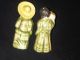 Rare Vinatage Mexican Couple Salt And Pepper Shaker Salt & Pepper Shakers photo 1