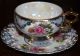 Vintage Shafford Tea Cup And Saucer 3 Footed With Gold Trim Cups & Saucers photo 3