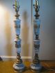 Vtg Italian Marble Lamps W/peacock & Dragon Design.  Marbro Quality - Taking Offers Lamps photo 1