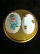 Antique Small 3 Footed Covered China Dish With A Rose Other photo 3