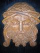 Antique Wood Carved Face Of Jesus Christ Church Decoration Carved Figures photo 2