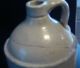 White Wiskey Jug With Rust Ring Around Bottom Approx 12in High Crocks photo 5