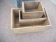 3 Vintage Wood Boxes For Planters Decorating Storage Country Farm Barn Garden Boxes photo 1