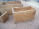 3 Vintage Wood Boxes For Planters Decorating Storage Country Farm Barn Garden Boxes photo 2