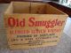 Vintage Wood Old Smuggler Blended Scotch Whisky Box/crate Hard To Find Boxes photo 2