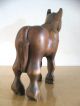 Vintage Hand Carved Folk Art Missouri Mule Figure/ Toy Carved Figures photo 4