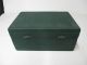 Vintage Wooden Green Hinged Box & Cover Boxes photo 3