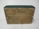Vintage Wooden Green Hinged Box & Cover Boxes photo 6