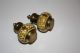 Antique Brass Salt And Pepper Shakers From Thailand 40 Years Old Salt & Pepper Shakers photo 1