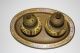 Antique Brass Salt And Pepper Shakers From Thailand 40 Years Old Salt & Pepper Shakers photo 4