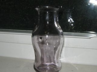 Antique Patented 1894 Small Glass Lavender Bottle - Patented June 19,  1894 photo