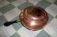 Old Solid Copper Douro B&m Fondue Pot Rare Antique Vintage Portugal Made W/lid $ Metalware photo 4