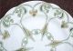 19c Green Transfer Scroll Leaf English Ivy Aesthetic Trent Lunch Plate Vg Plates & Chargers photo 2
