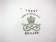 19c Green Transfer Scroll Leaf English Ivy Aesthetic Trent Lunch Plate Vg Plates & Chargers photo 8