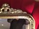 Antique Chromed Mirror/ Crown - Leaf Motif On Top,  Wood Veener Detailing Mirrors photo 1