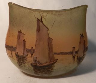 Vase With Boats photo