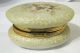 1800 ' S Wave Crest Porcelain Oval Dresser Box With Satin/silk Lining Boxes photo 2