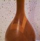 1968 Signed Lathe Turned Wood Lidded Decanter Shaped Vases Tall 15 Inches Other photo 2