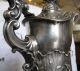 Crystal Wine Decanter With Solid 800 Silver Hallmarked - Circa 1890 Decanters photo 7