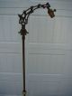 Vintage Mid Century Cast Iron Bridge Floor Lamp Very Good Condition (c) Lamps photo 3