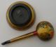 Antique Soviet Russian Hand Made & Painted Spoon And Bowl,  Russia Bowls photo 3