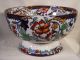 Antique English Lg.  Gaudy Welsh Ironstone Lustre Footed Compote Amherst Japan Pat Bowls photo 1