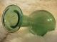 Lovely Vintage Antique Hand Blown 1950 ' S Green Glass Decanter & Stopper Blenko ? Decanters photo 11