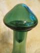 Lovely Vintage Antique Hand Blown 1950 ' S Green Glass Decanter & Stopper Blenko ? Decanters photo 1