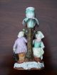 Pair Of Antique Figural German Sitzendorf Voight Bros Porcelain Candleholders Other photo 5