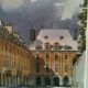 Paris Watercolor Print - Place Des Vosges - Pierre Deux Other photo 1