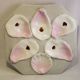 Antique 1883 Davis Collamore Pink & Gray Octagonal Oyster Plate - Nr Plates & Chargers photo 1