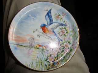 Antique France Limoges Porcelain Plaque Plate photo