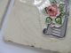 4 Antique H & R Johnson Cristal Ceramic Tiles Embossed Rose Floral Design Engl. Tiles photo 4