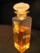 2 Rare Gorgeous Lalique Vintage Perfume Bottles C1930 Coty Emeraude & Miniature Perfume Bottles photo 6
