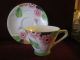 Art Deco Hand Painted Floral Design Cup And Saucer Salon China By Salt & Nixon Cups & Saucers photo 1