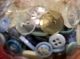 Lot 13 Pounds Vintage And Antique Buttons Bakelite,  Wood,  Glass,  Cards,  Styles Buttons photo 7