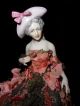 Rare Large Half Doll Lamp All Dress Mint Condition Pin Cushions photo 6
