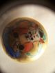 5 Antique Hand Painted Asian Satsuma China Buttons - Each Different - No Dmg. Buttons photo 3