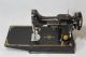 Vintage 1949 Classic Singer Featherweight 221 Sewing Machine,  Case & Attachments Sewing Machines photo 3