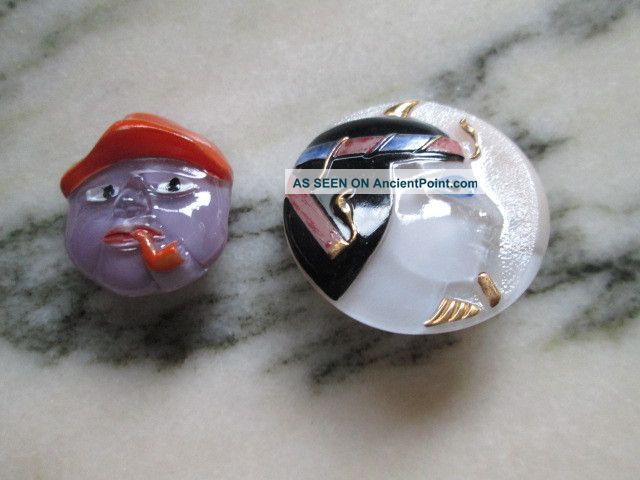 Vintage Buttons Handmade In Czech Republic The Are From Glass Buttons photo