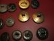 17 Different Old/antique/vintage Navy Buttons Buttons photo 3