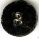 Antiq.  Molded Blk.  Glass W Incised Design (12) C.  1860s? Buttons photo 1