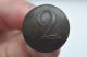 Early 19th Cen Antique Imperial Russia 2nd Army Regiment Uniform Button Buttons photo 3