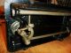 Antique 1918 Singer Sewing Machine Model 66 With Shell Decoration Working Sewing Machines photo 5